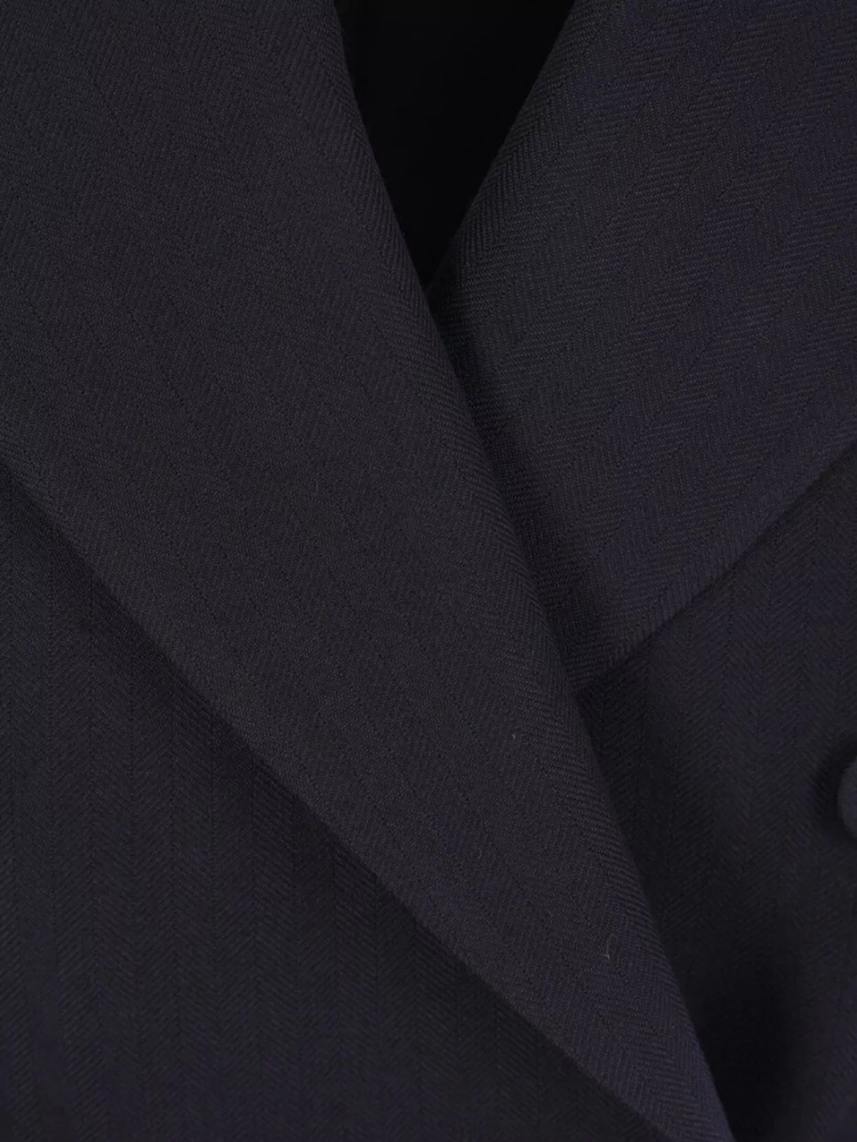 Dries Van Noten W.w. Jacket Herringbone Pattern In Blue