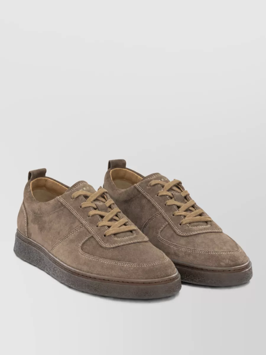 Henderson Baracco suede lace-up shoes
