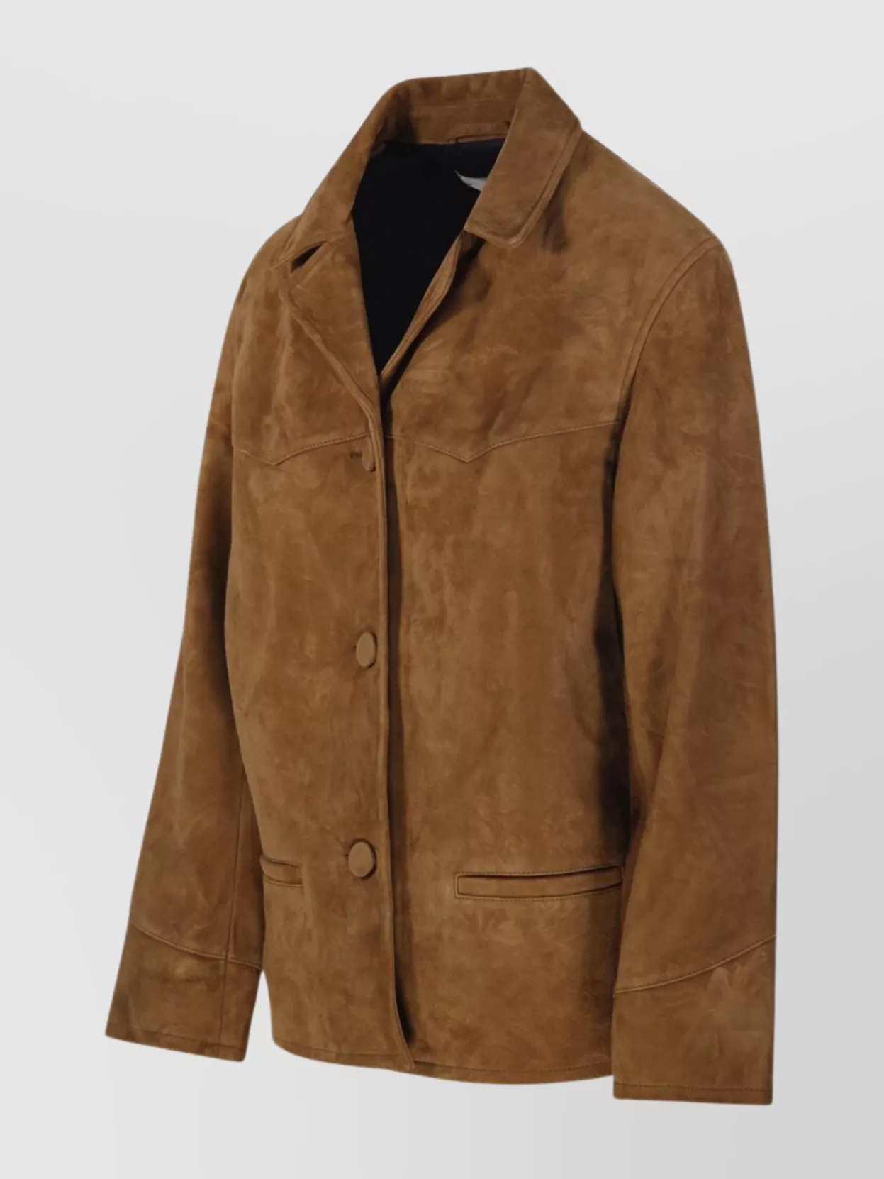 Tory Burch Structured Jacket With Tailored Silhouette In Brown