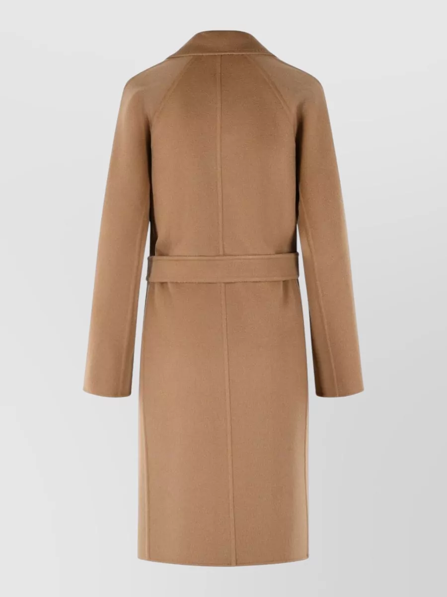 Max Mara Aceri Cashmere Wrap Coat Belted