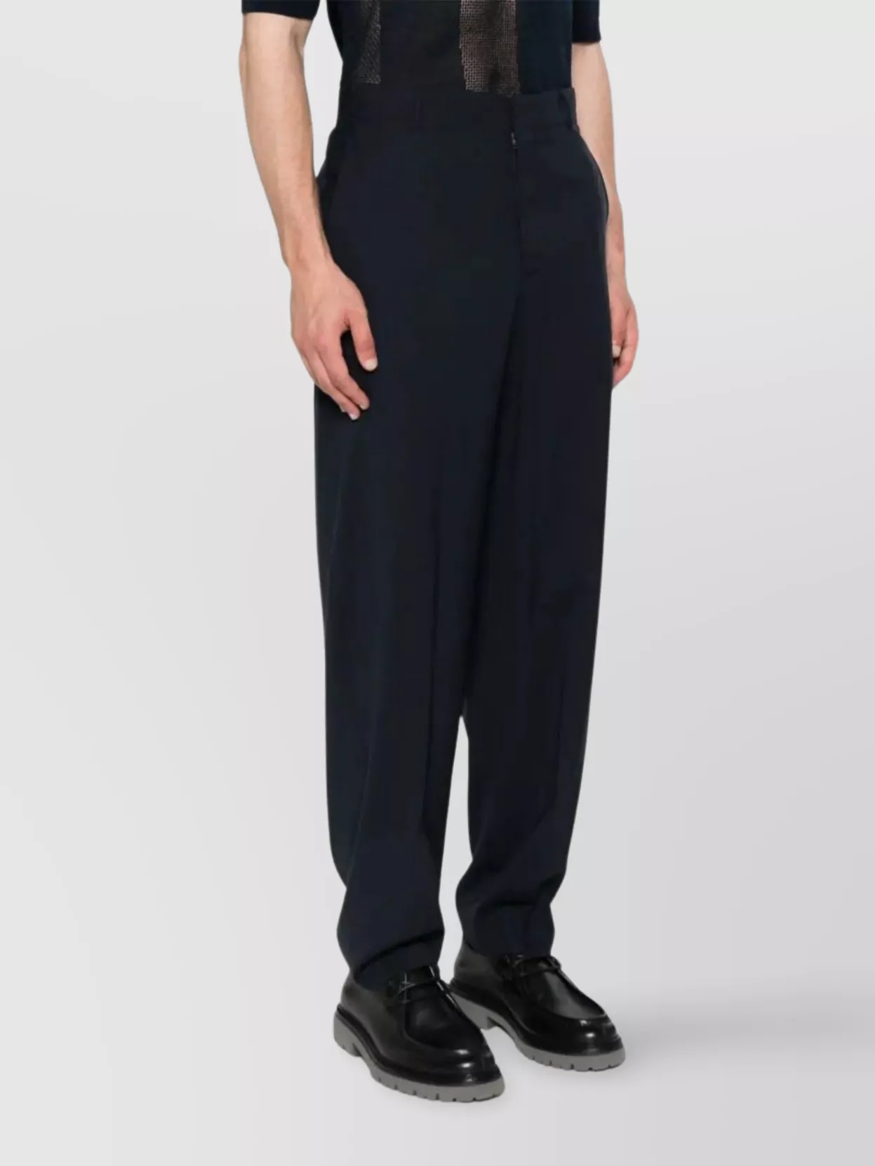 Pt Torino Tailored Trousers Button Pockets