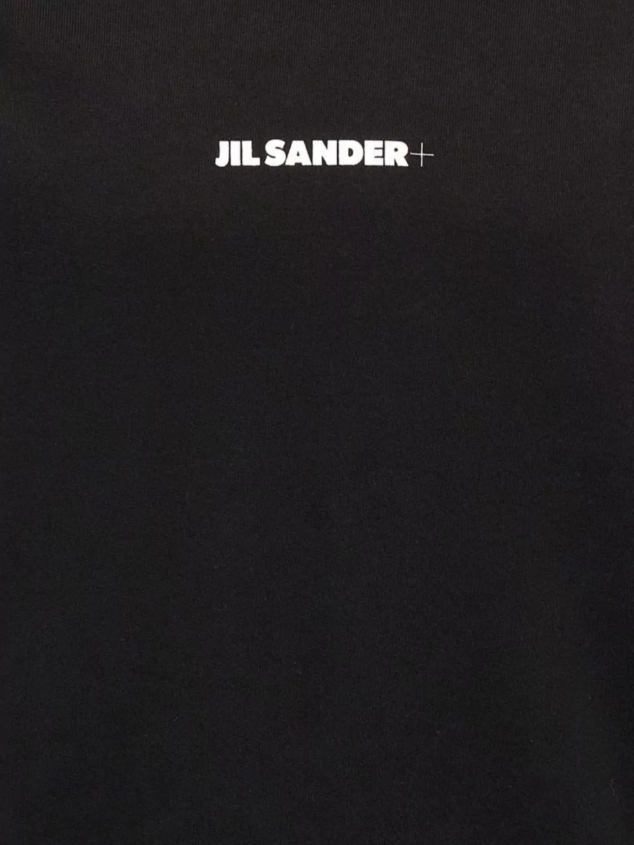 Jil Sander Logo Hoodie With Drawstring Hood