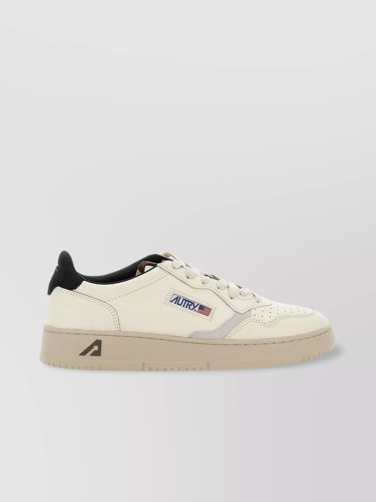Autry Crocodile Print Leather Men's Sneakers