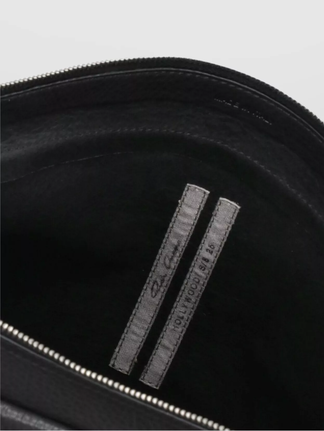 Rick Owens Adjustable Strap Leather Shoulder Bag