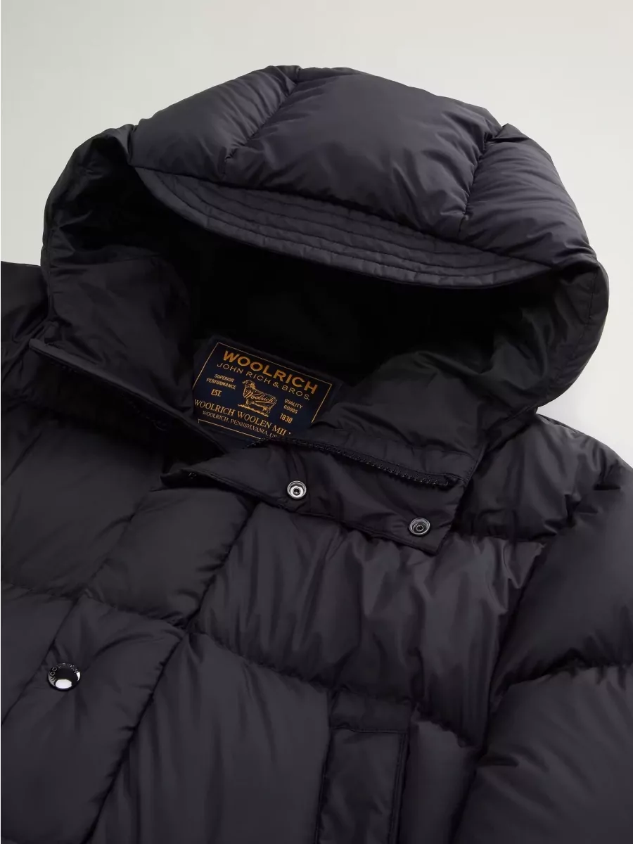 Woolrich Quilted Hooded Parka