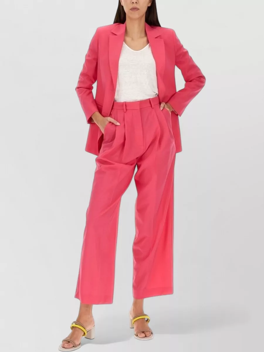 Alysi single-breasted wool blazer