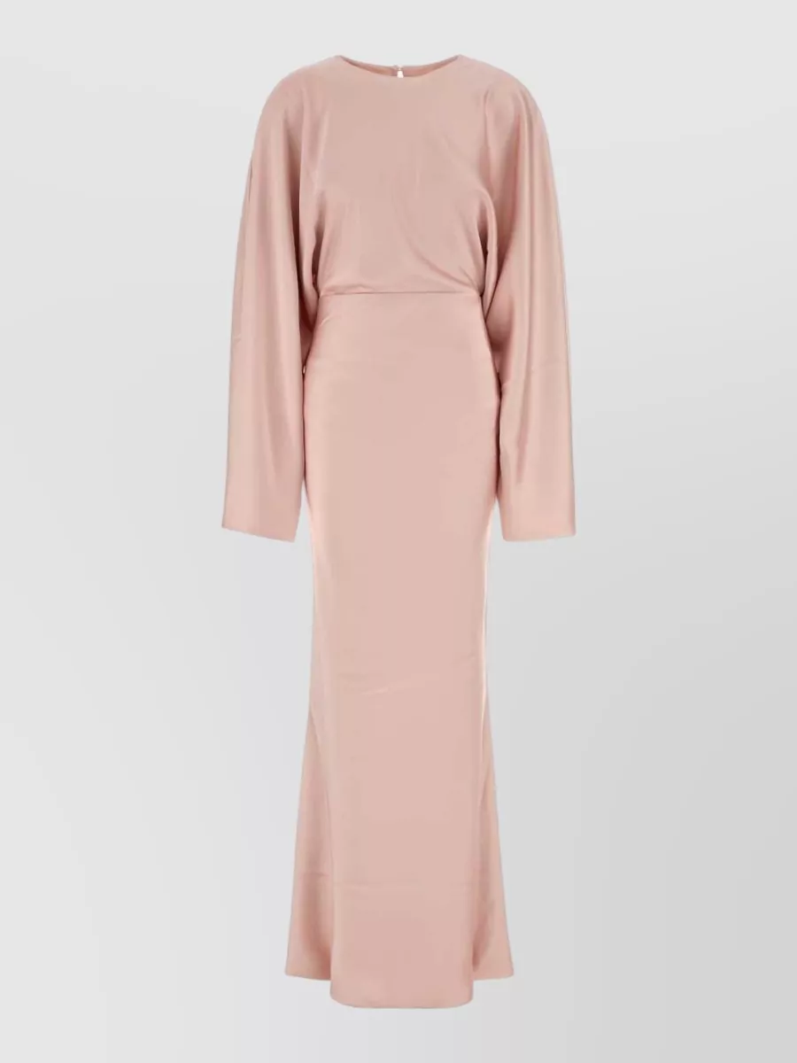 Norma Kamali Satin Maxi Dress