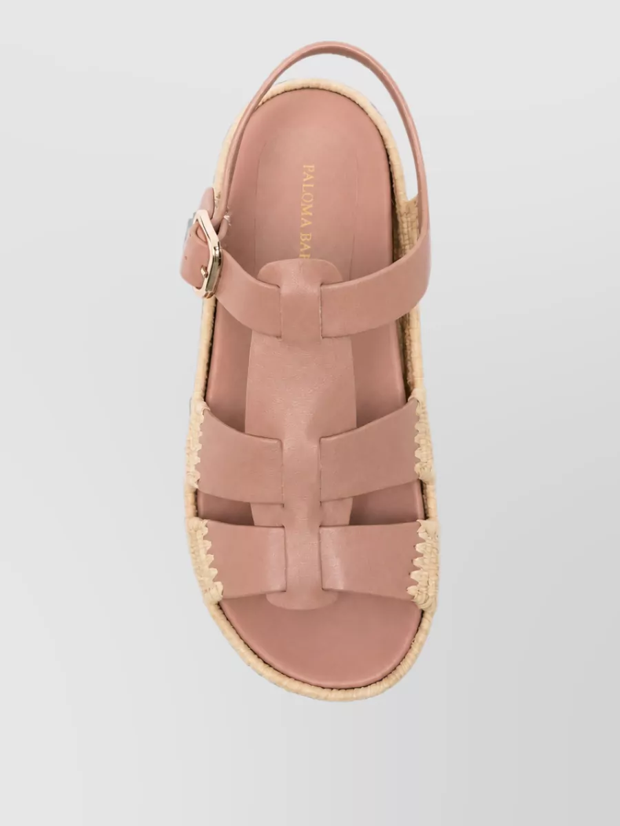 Paloma Barceló Leather Yuka Sandals