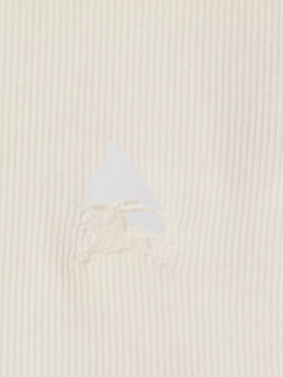 Burberry Cleo Ribbed Texture Sleeveless Top Design