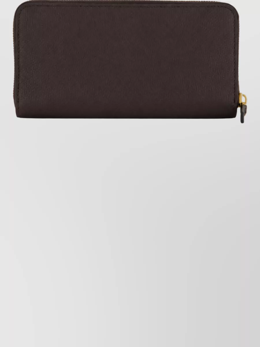 Valentino Garavani leather zip wallet
