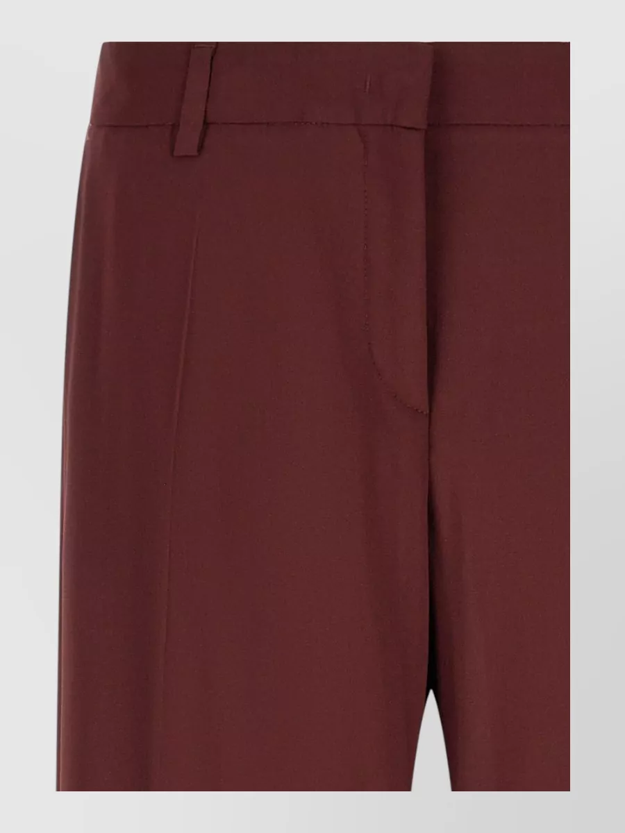 Alberto Biani silk wide-leg trousers