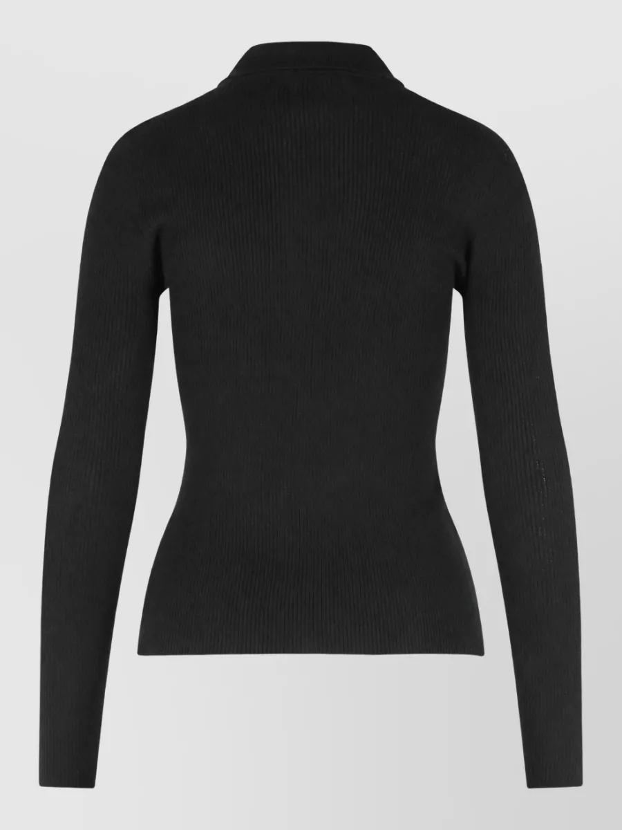 Max Mara Cashmere Polo Sweatshirt