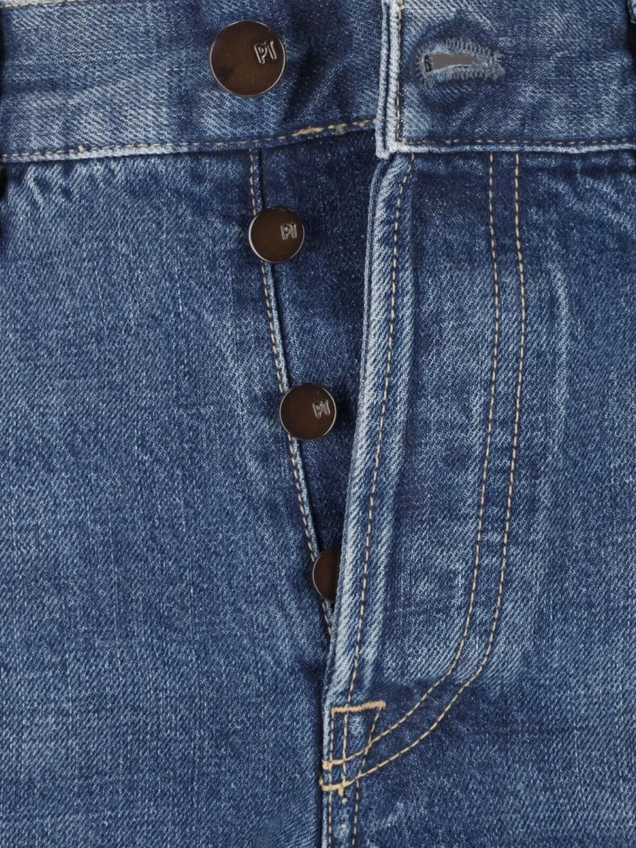 Pt Torino Straight Leg Trousers Belt Loops