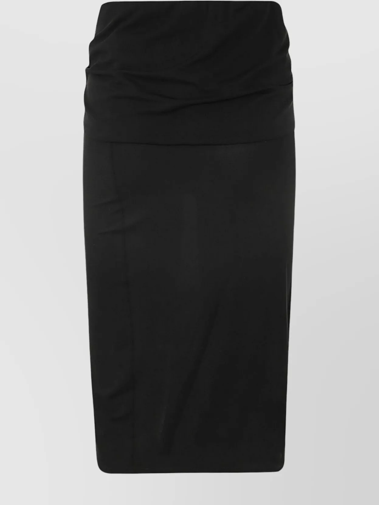 Magda Butrym Embellished Floral High-Waisted Ruched Midi Skirt