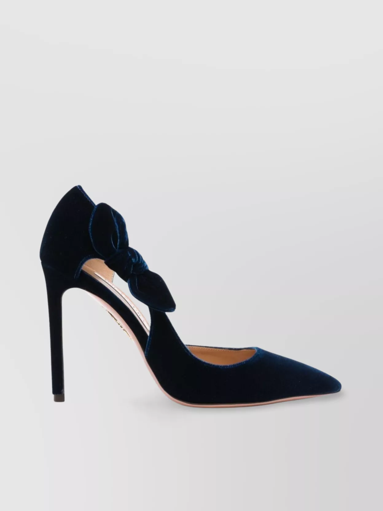 Aquazzura Stiletto Heel Pump Bow Detailing