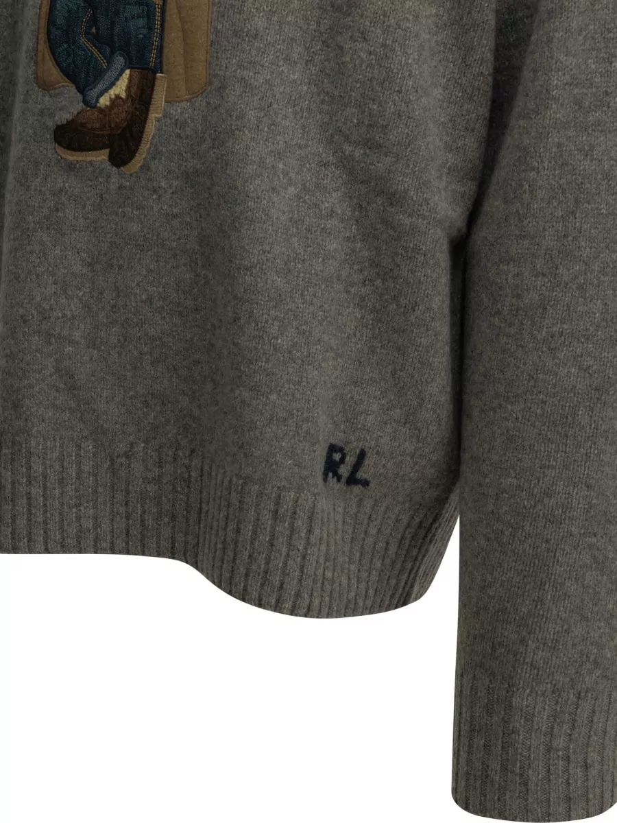 Polo Ralph Lauren Wool Cashmere Crew-Neck Sweater