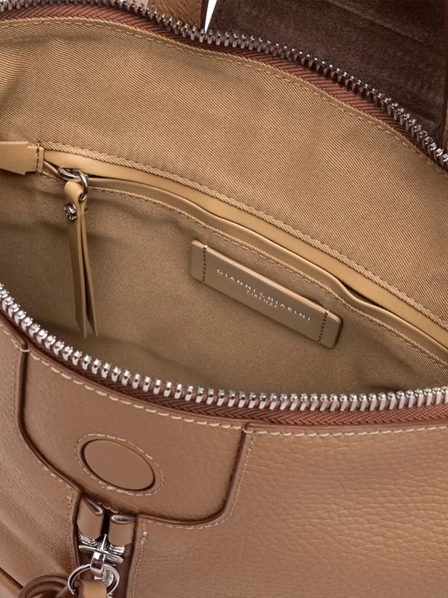 Gianni Chiarini Urban Backpack Adjustable Straps Front Zip Pocket