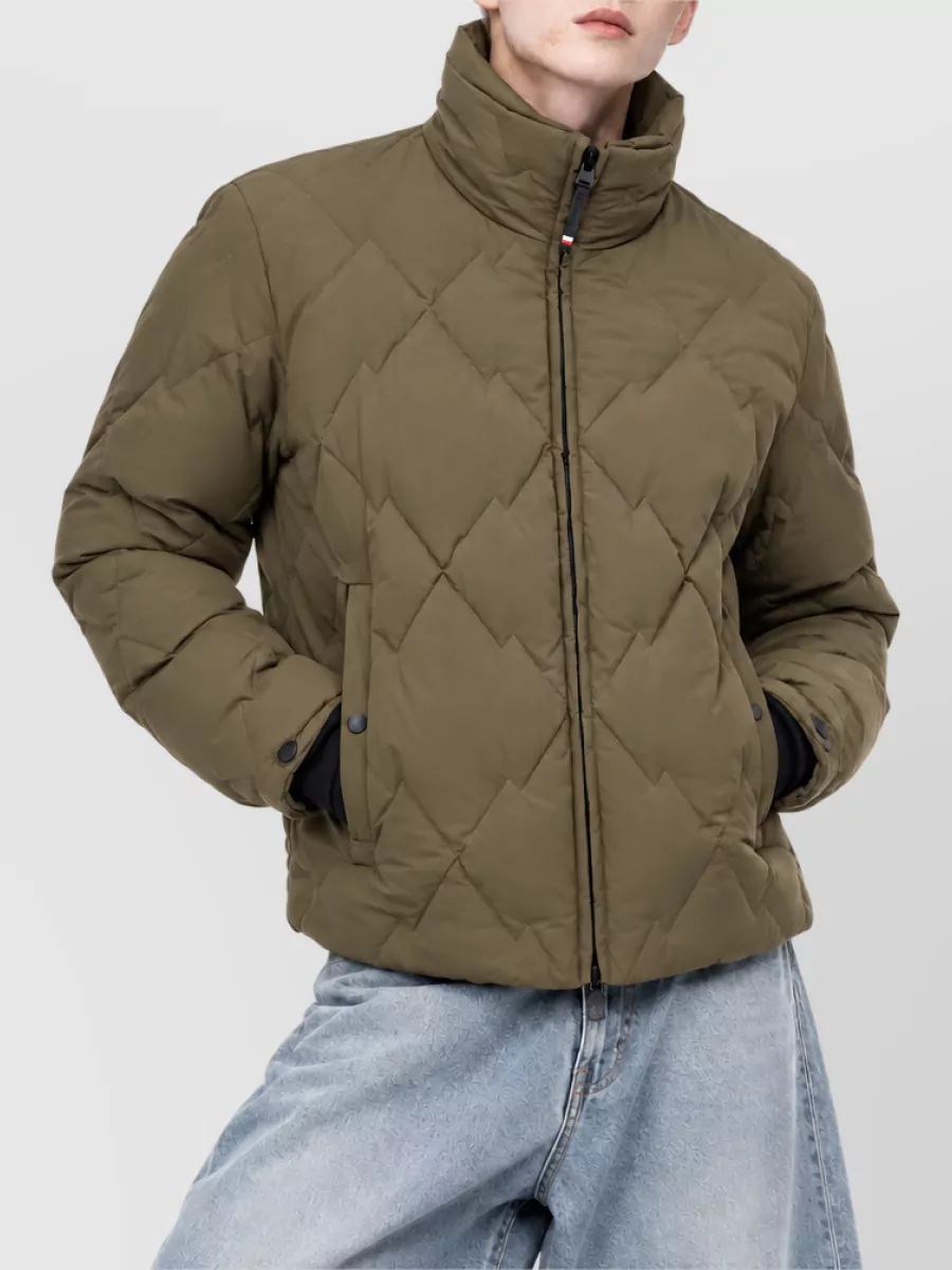 Moncler Down Quilted Bomber Jacket
