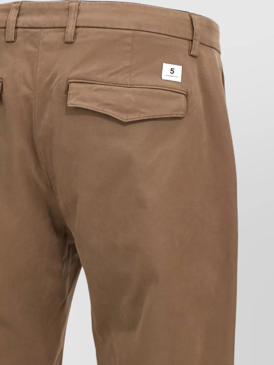 Department 5 Cotton-Blend Straight-Leg Trousers