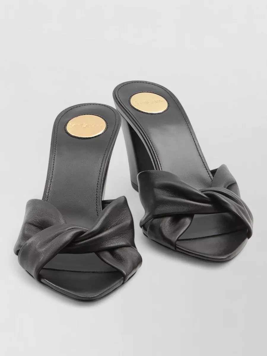 Saint Laurent Lambskin Mules
