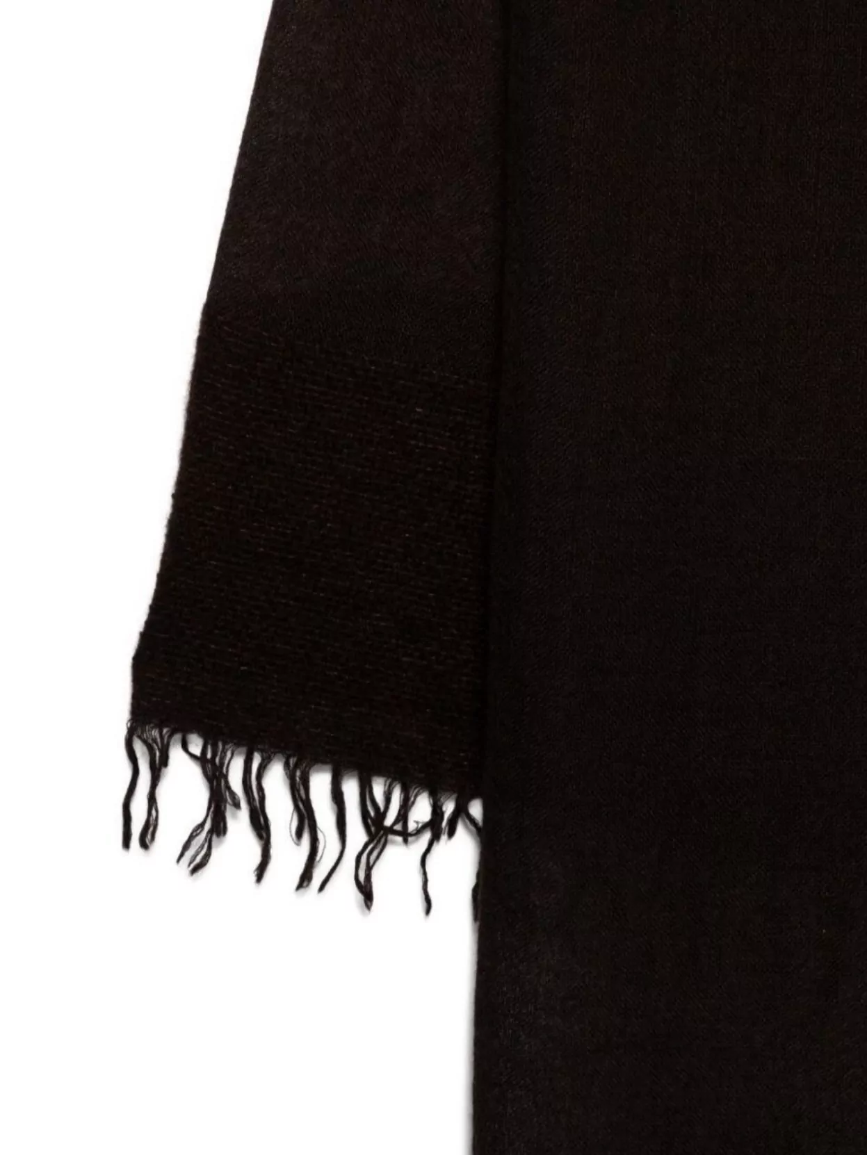 Faliero Sarti Rectangular Lightweight Scarf Fringed Edges