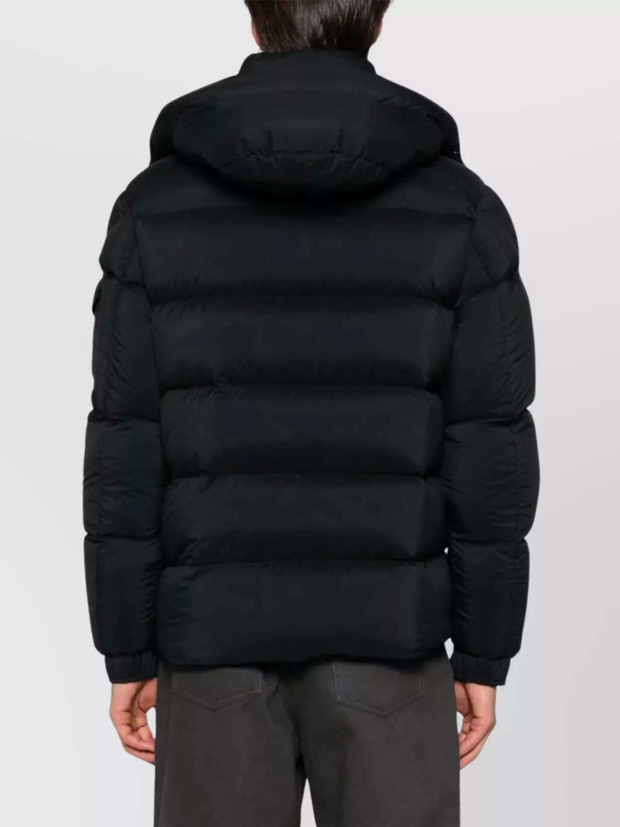 Moncler Maya 70 Hooded Short Down Jacket