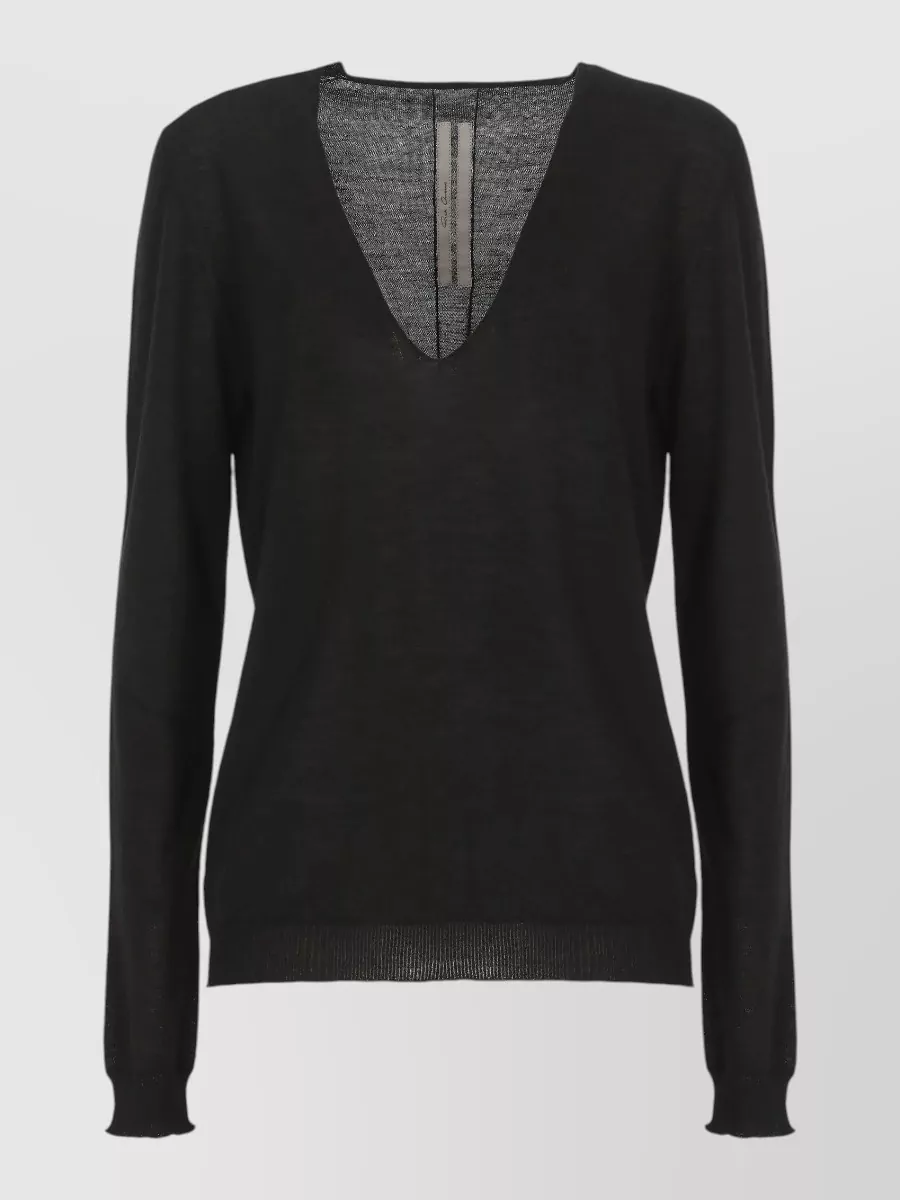 Rick Owens V-Neck Sweatshirt