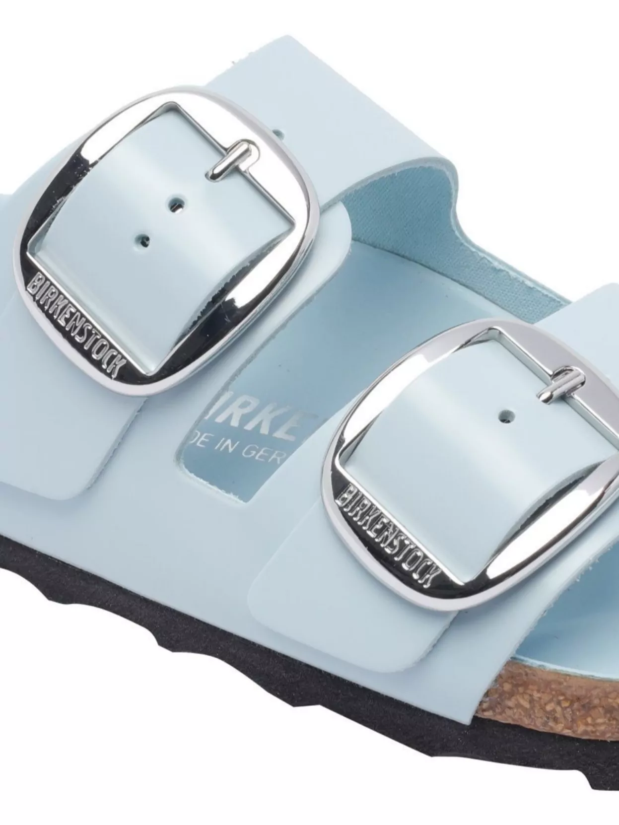 Birkenstock Round Toe Double Buckle Rubber Sole Sandals