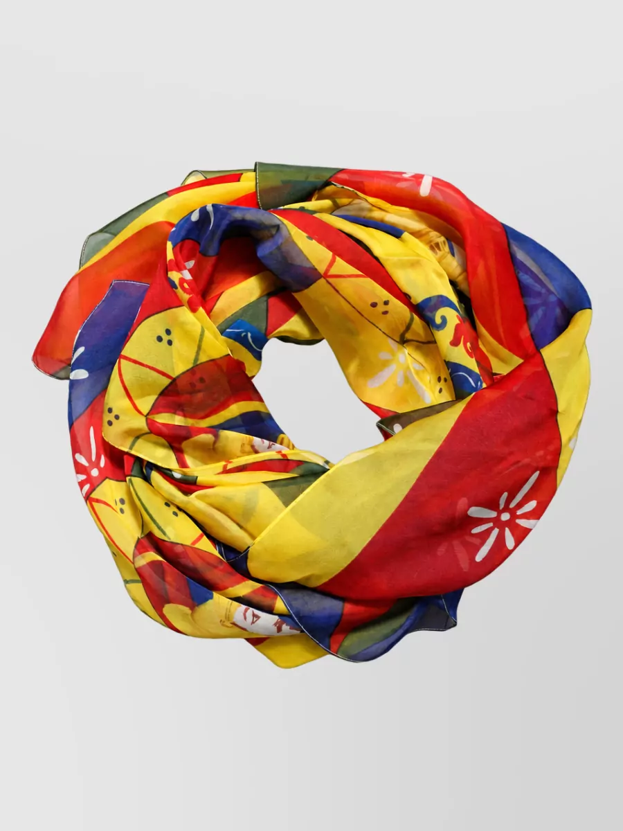 Dolce&Gabbana silk printed square scarf