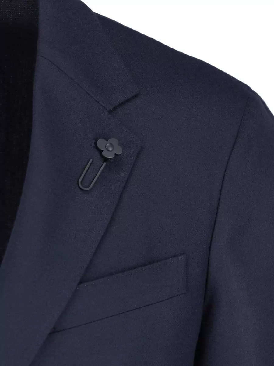 Lardini Virgin Wool Single-Breasted Suit