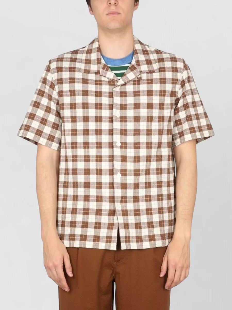 Howlin Checked bowling shirt