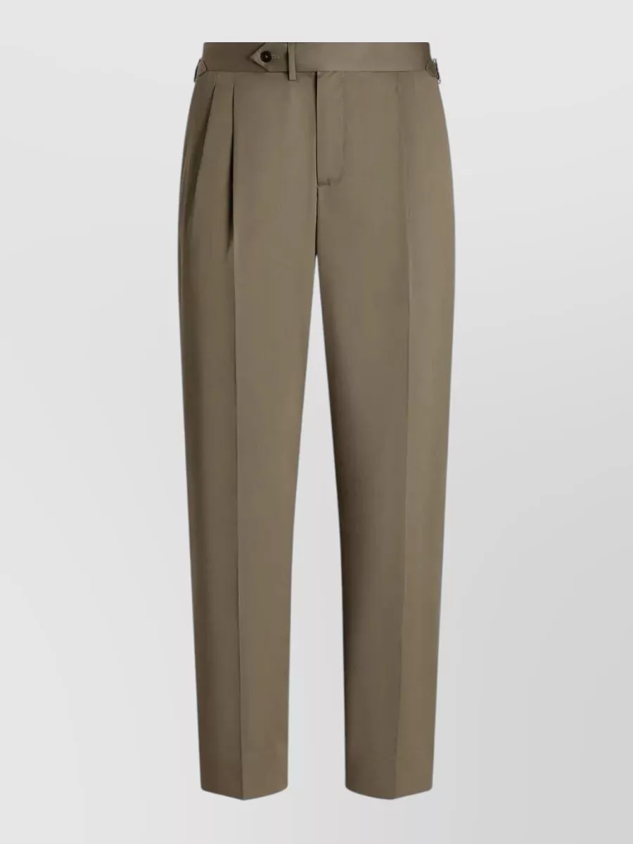 Dolce&Gabbana pleated straight-leg tailored trousers