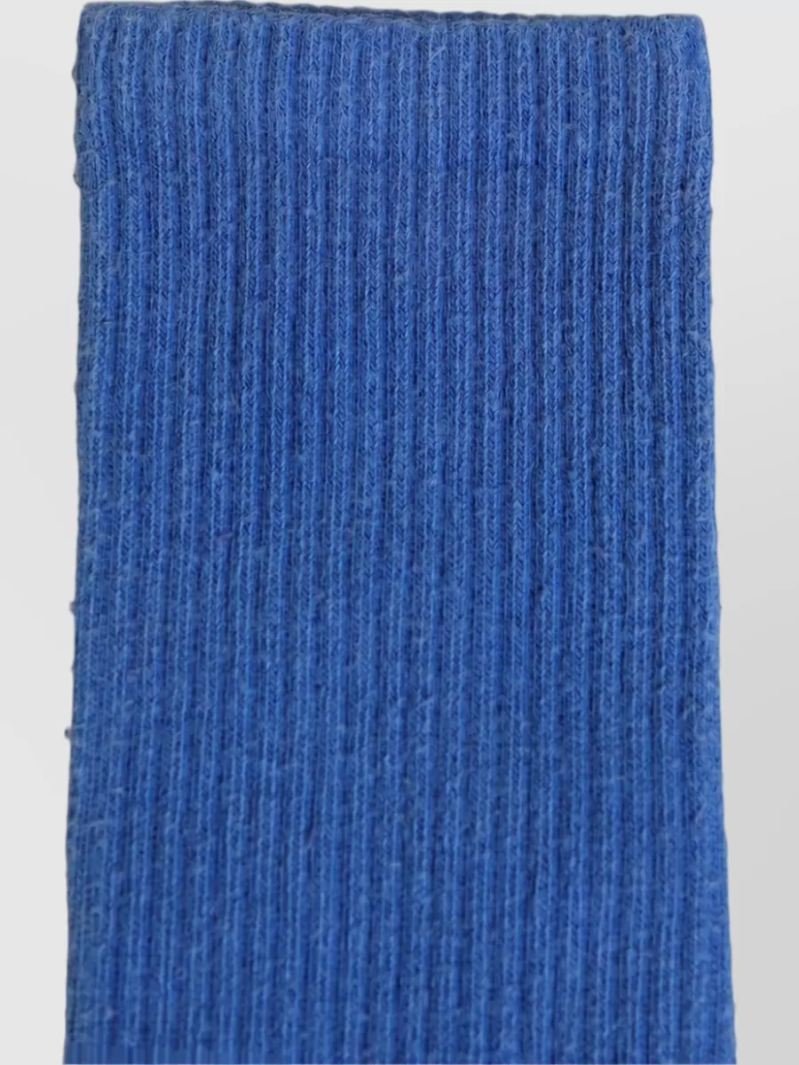 Dolce&Gabbana Cotton Ribbed Mid-Calf Socks