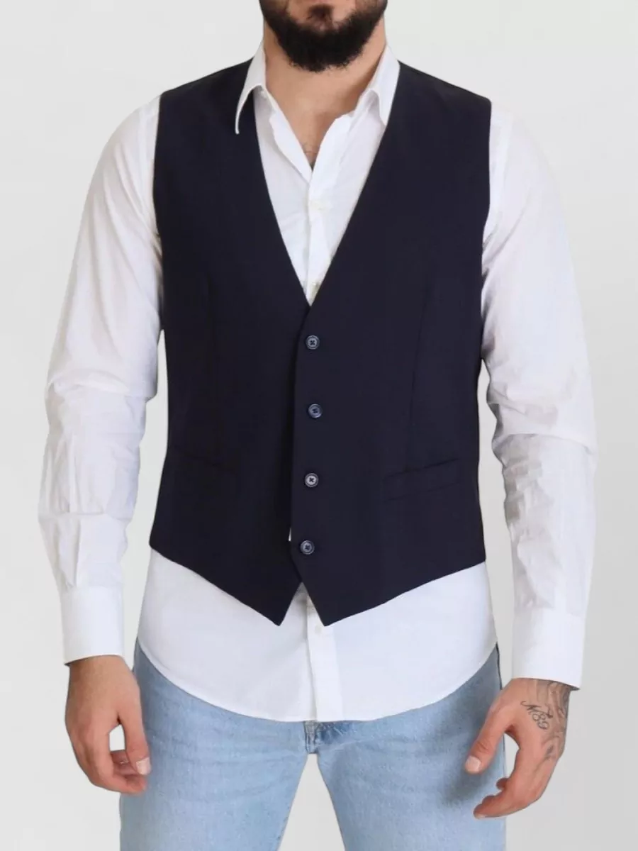 Dolce&Gabbana virgin wool waistcoat
