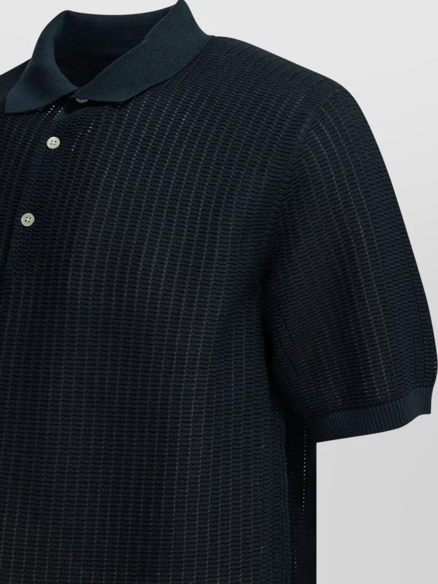 Beams Plus Short-Sleeve Polo Shirt