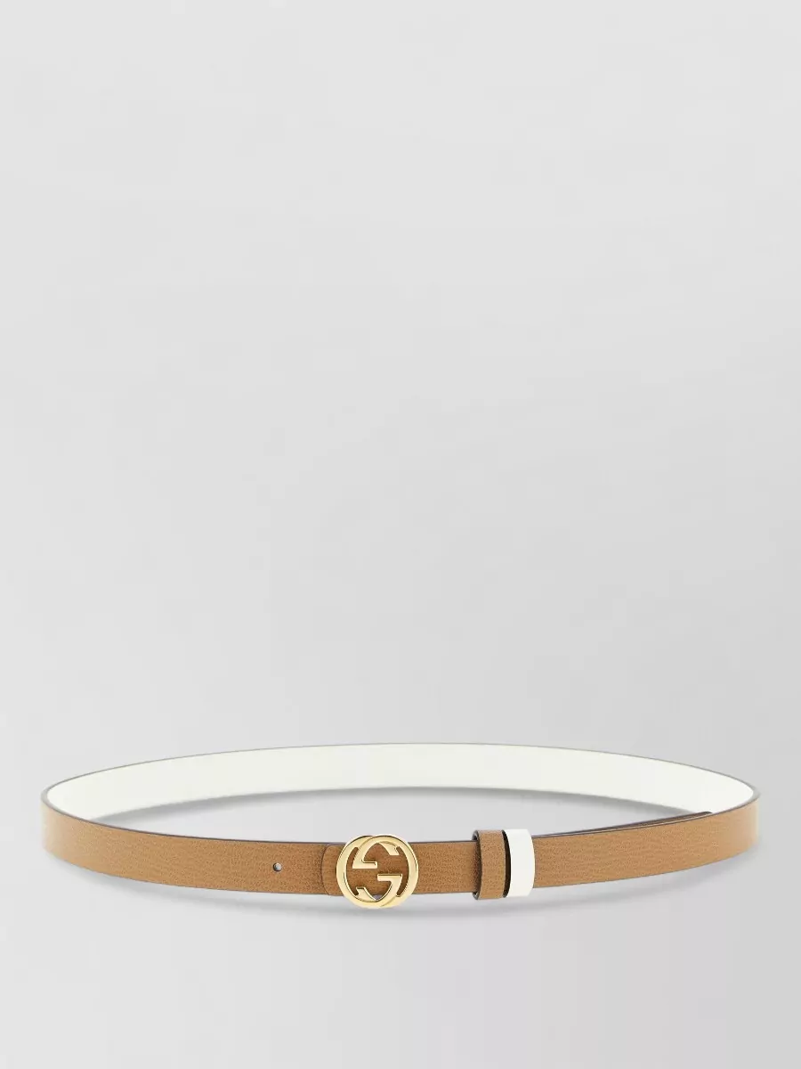 Gucci Leather Reversible Belt