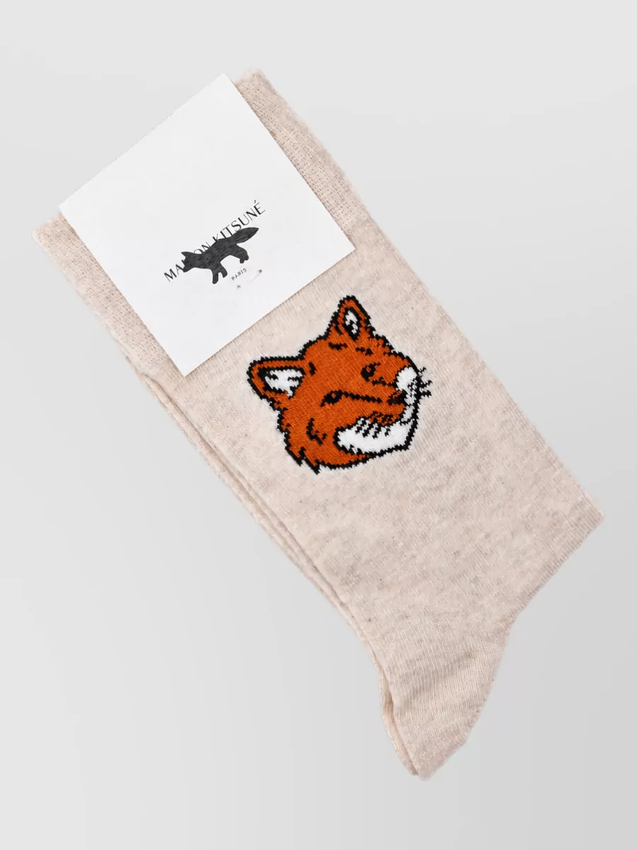 Maison Kitsuné Cotton Blend Socks