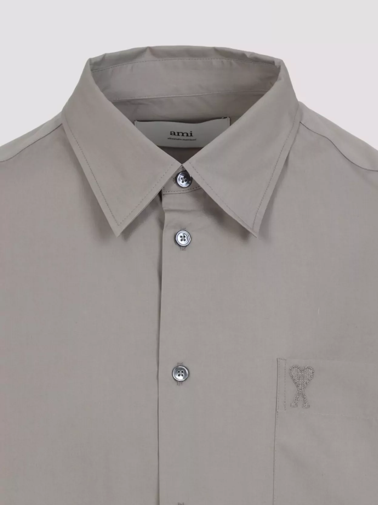 Ami Paris Boxy Shirt Back Yoke