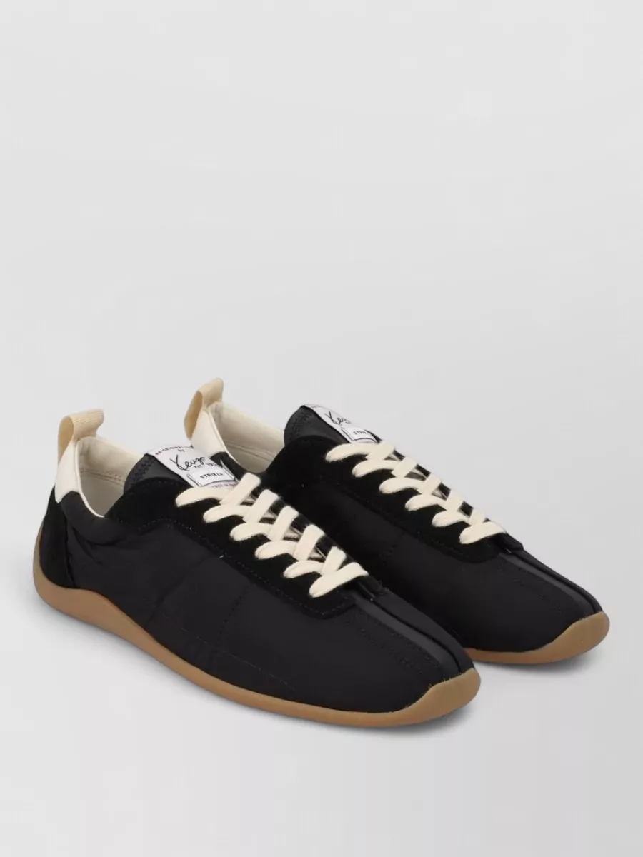Kenzo Sneakers Contrast Heel Pull Tab Texture