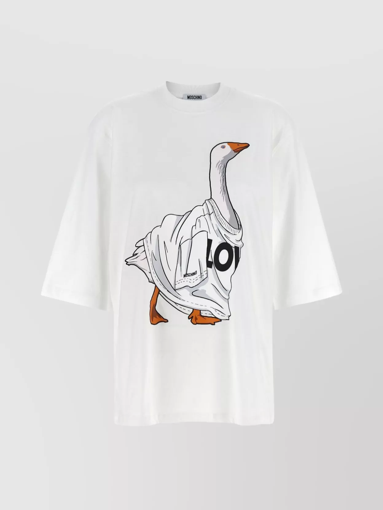 Moschino Printed Cotton T-Shirt