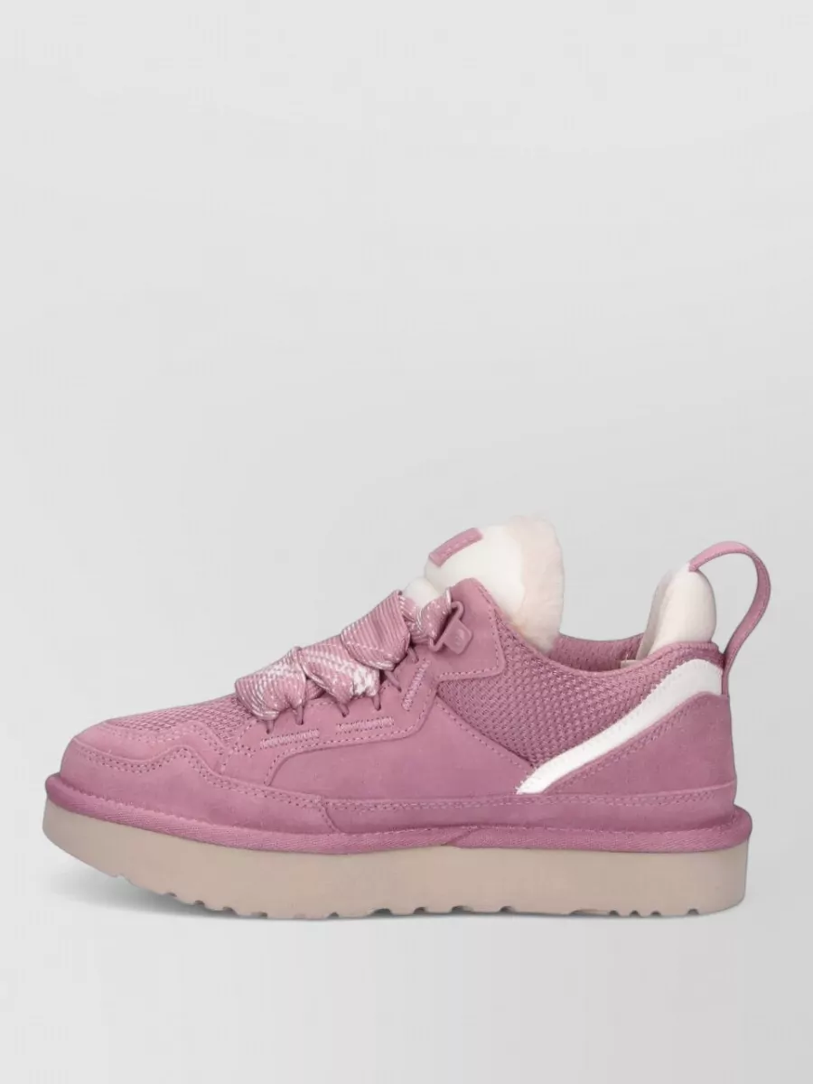 Ugg Leather Low-Top Sneakers