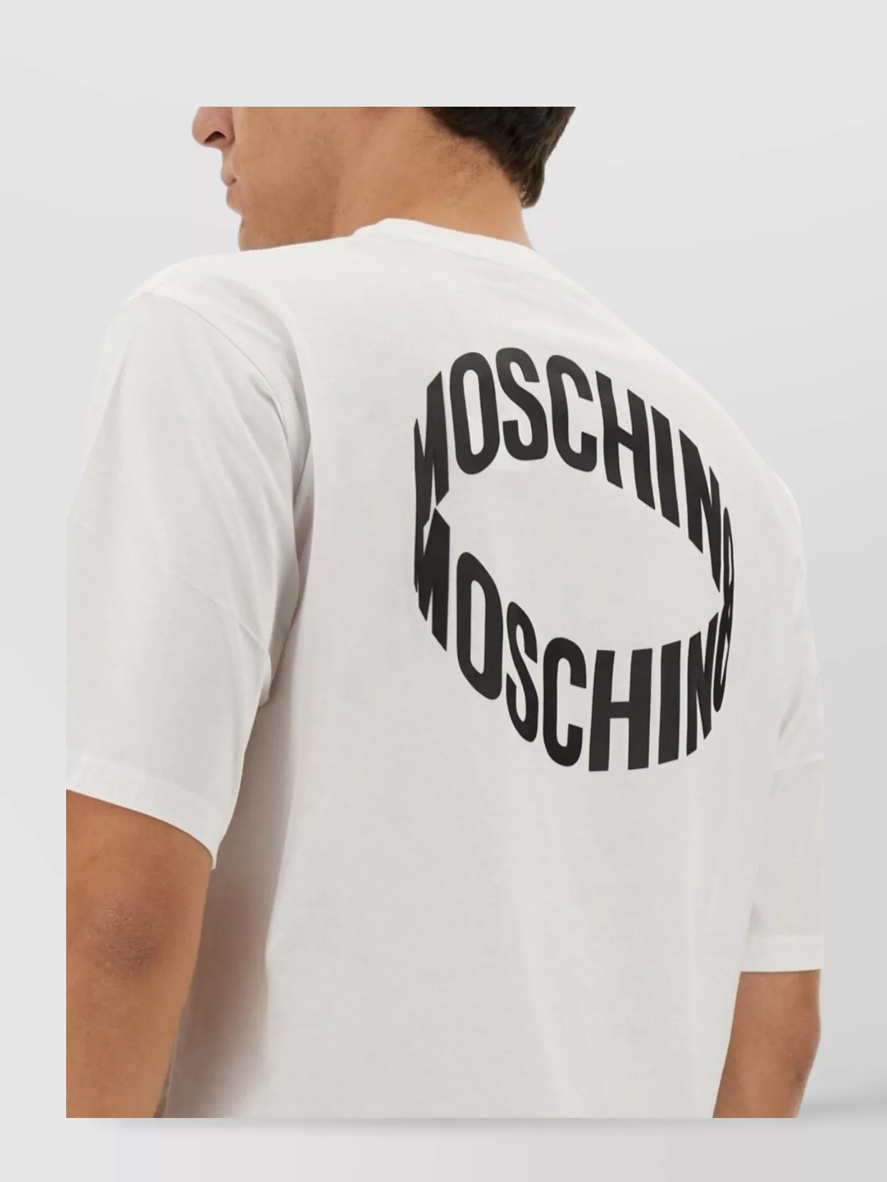 Moschino Logo Crew Neck T-Shirt