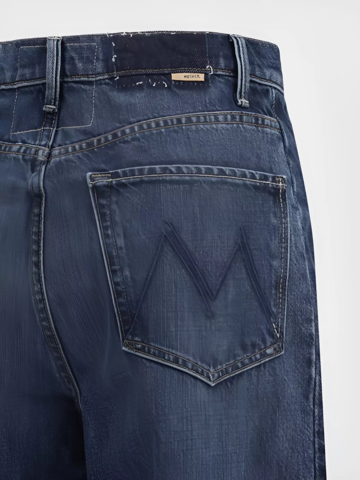 Mother The Wide Leg Ankle Jeans