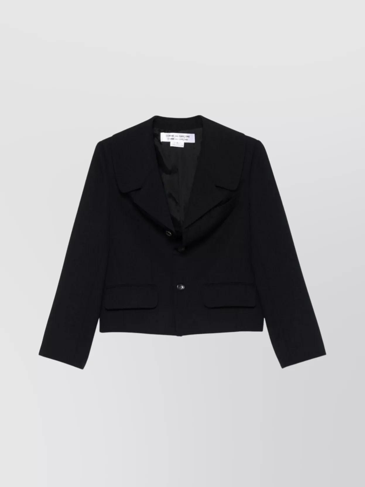 Comme Des Garçons Women's Jacket With Front Flap Pockets