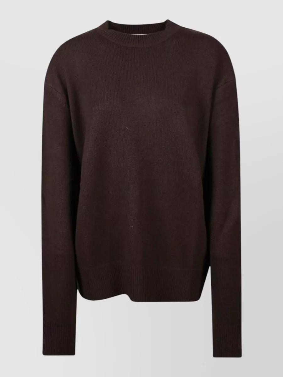 The Frankie Shop wool cashmere oversized crewneck sweater