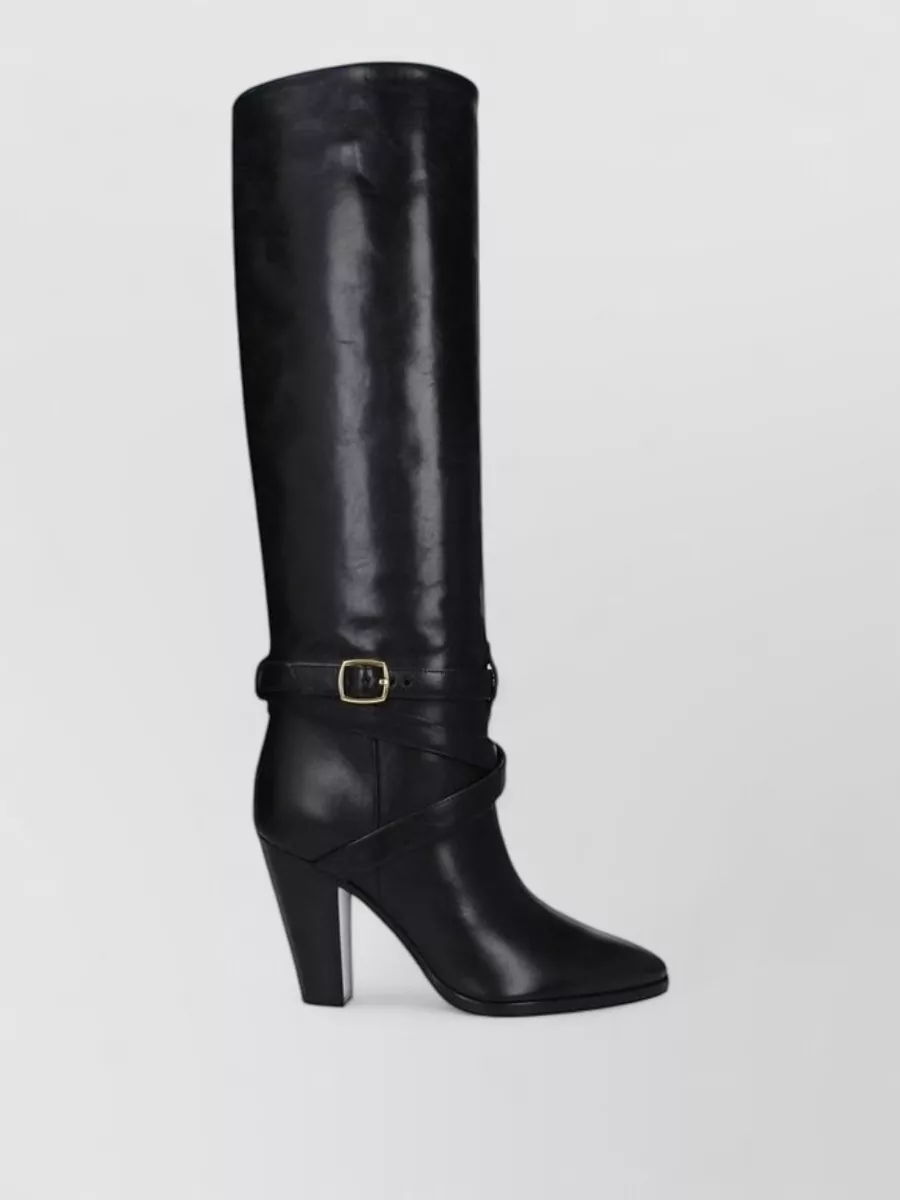 Celine Leather Knee-High Boots