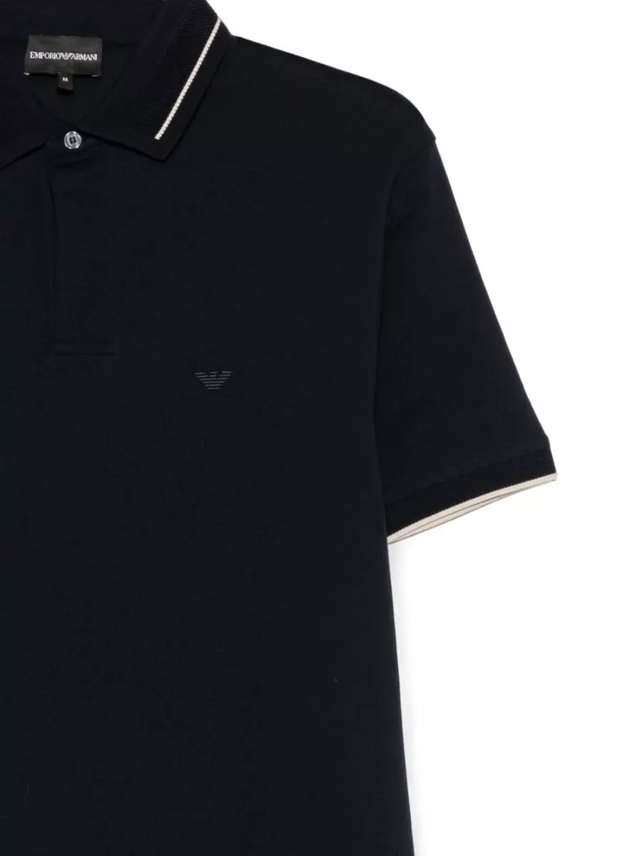 Emporio Armani Cotton Piqué Polo Shirt