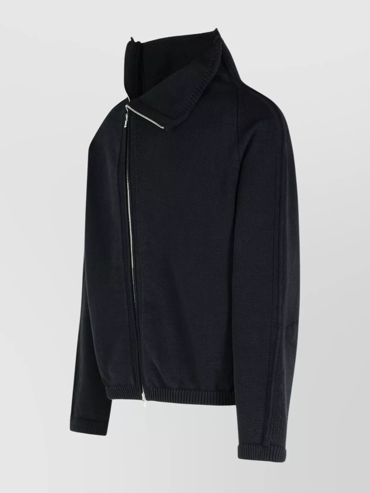 Dries Van Noten Metro Asymmetric Zip Cardigan