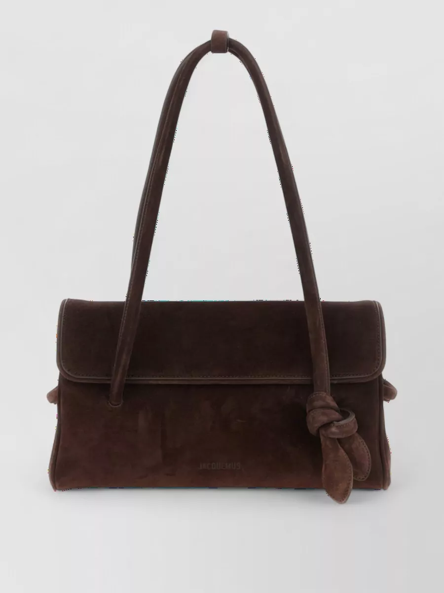 Jacquemus le turismo long leather clutch bag