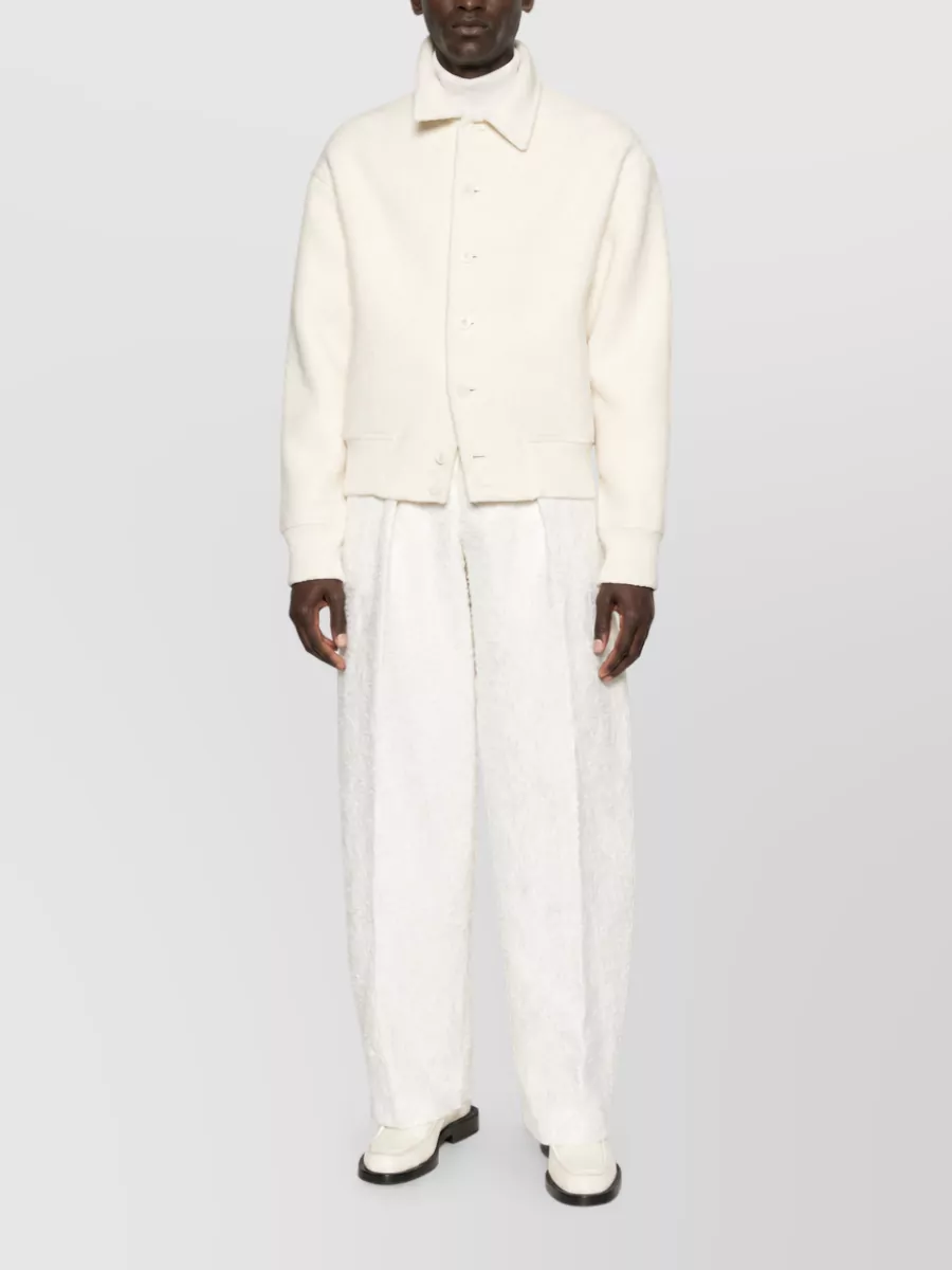 Jacquemus Virgin Wool Bomber Jacket